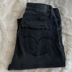 Levi’s 721 High arose Skinny Jeans - Faded Black